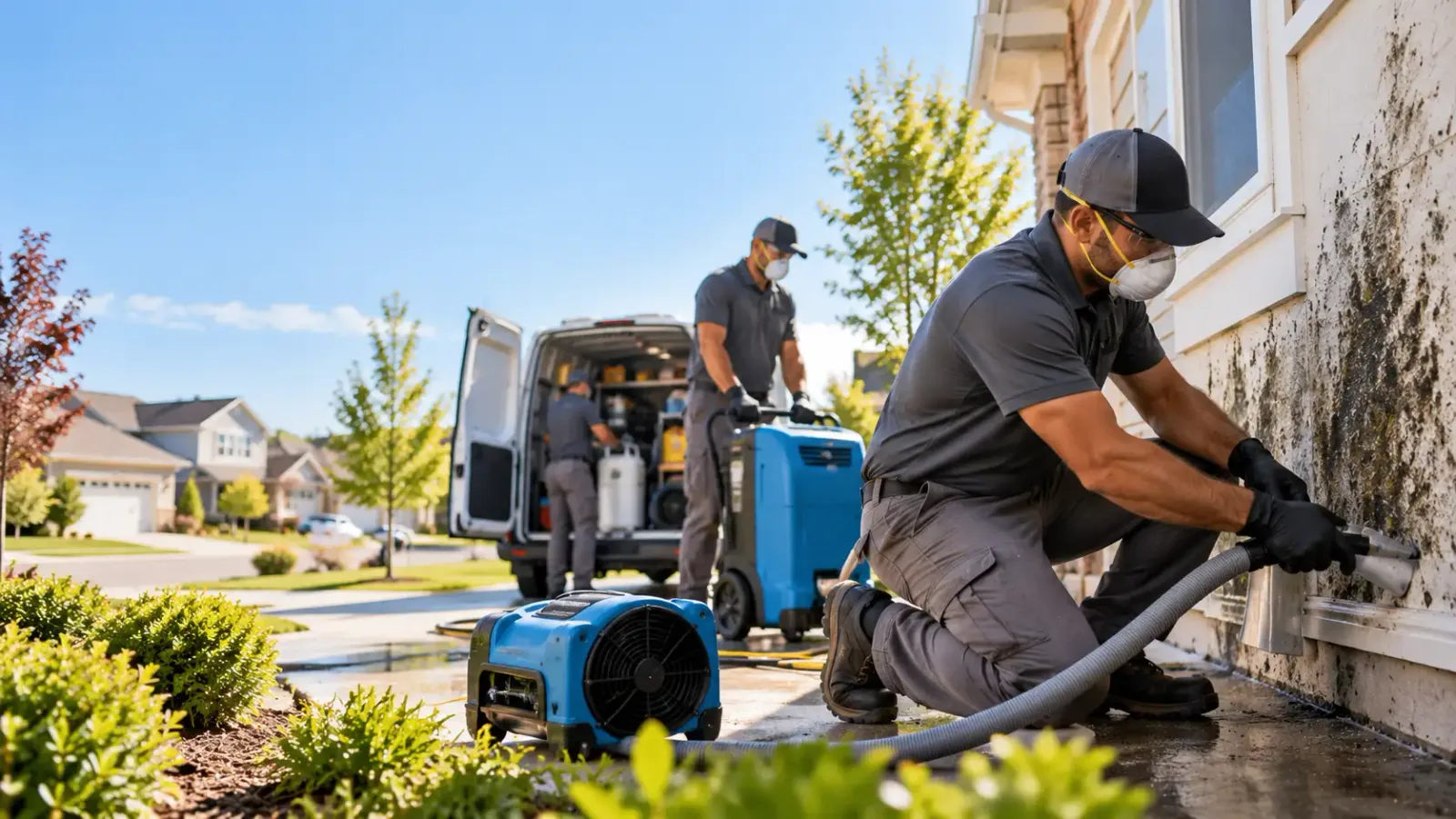 Mold Remediation in London, AR